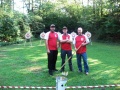 VSH lukostřelci Hlubočec L.Gintar, D.Cihlář, M.Nedvídek