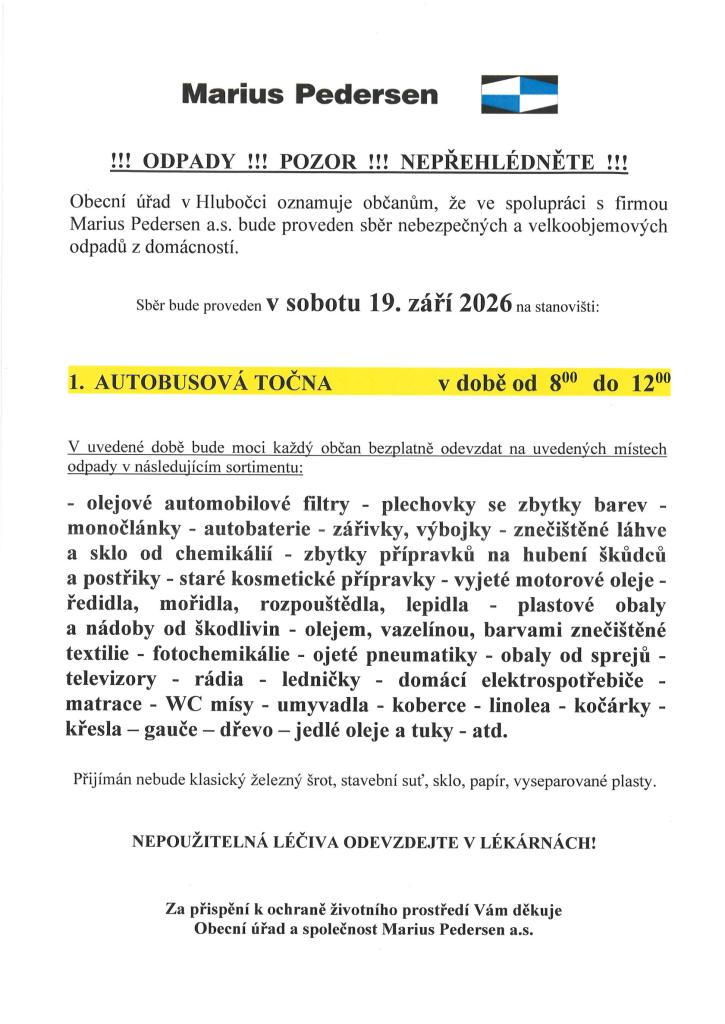 Svoz odpadů