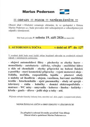 Svoz odpadů