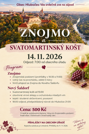 zájezd Znojmo
